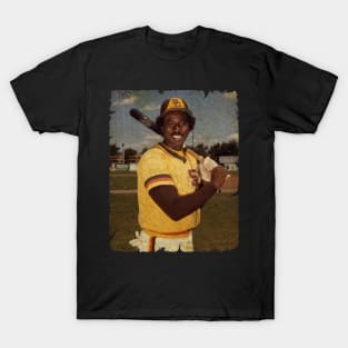 Garry Templeton in San Diego Padres T-Shirt